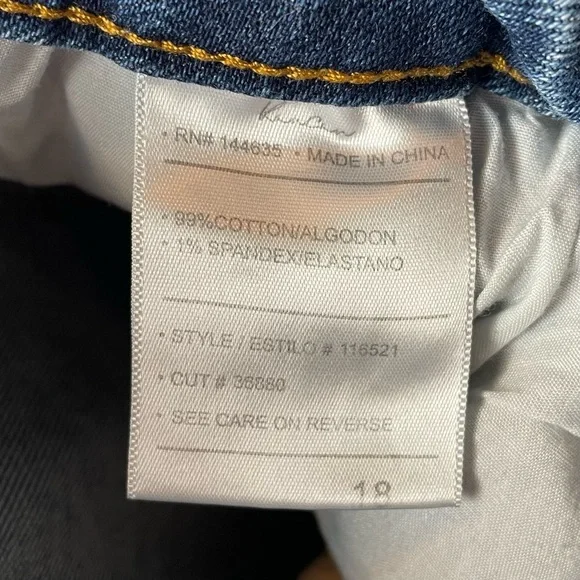 KanCan Exclusively for Maurices Jeans Women’s 18 Blue Ripped Distressed Grunge - Picture 10 of 13